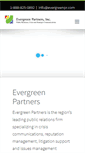 Mobile Screenshot of evergreenpr.com